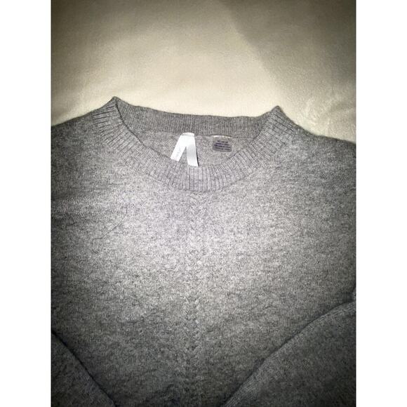 Seraphine Maternity Nursing Wool Gray Sweater - Picture 5 of 7